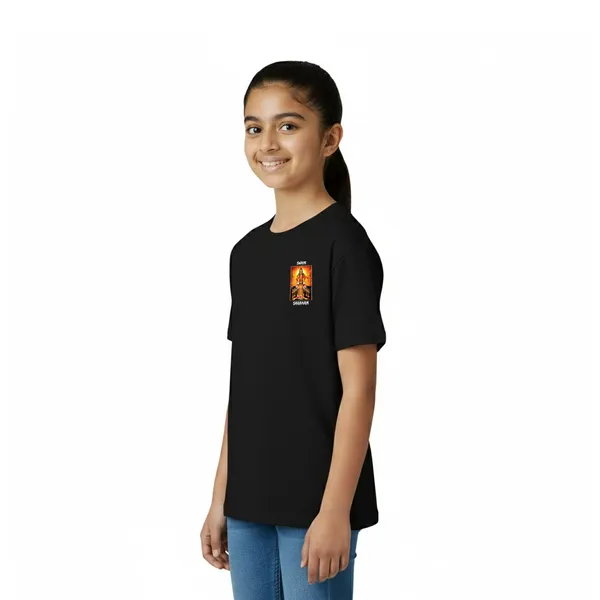 Girls_Graphic_Print_Round_Neck_T-Shirt_-_Ayyappan