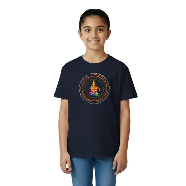 Girls_Graphic_Print_Round_Neck_T-Shirt_-_Ayyappan