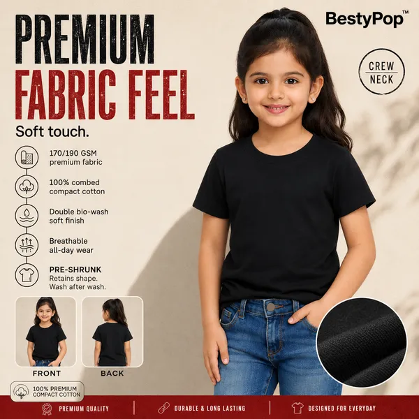 Girls_Plain_Round_Neck_T-Shirt