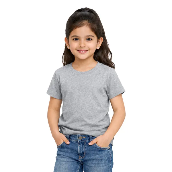 Girls_Plain_Round_Neck_T-Shirt