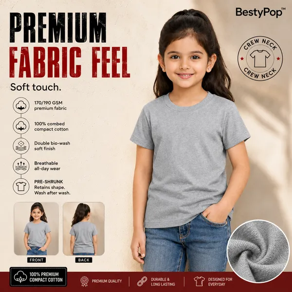 Girls_Plain_Round_Neck_T-Shirt