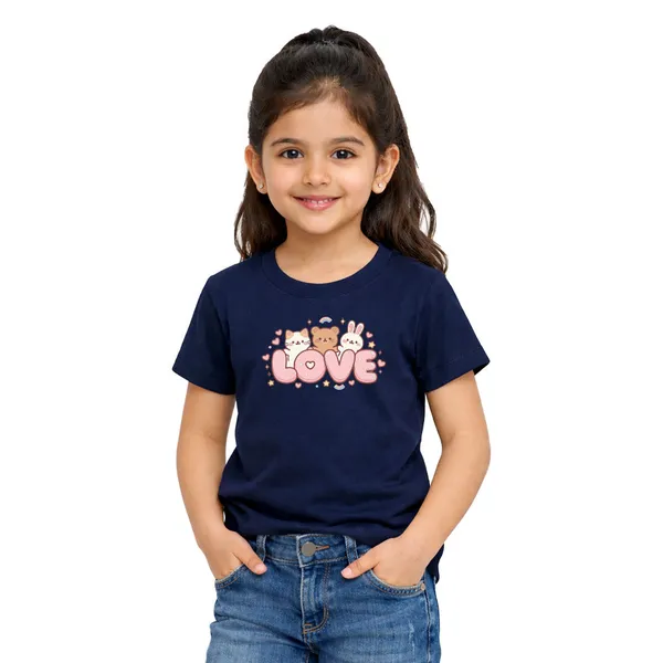 Girls_Round_Neck_T-Shirt