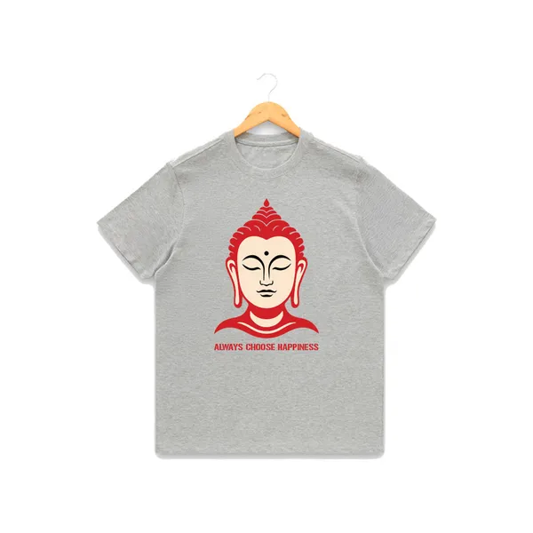 Mens_Graphic_Print_Round_Neck_T-Shirt_-_Buddha_(170_Gsm_Single_Jersey)