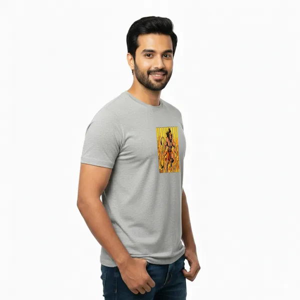 Mens_Graphic_Print_Round_Neck_T-Shirt_-_Hanuman_(170_Gsm_Single_Jersey)