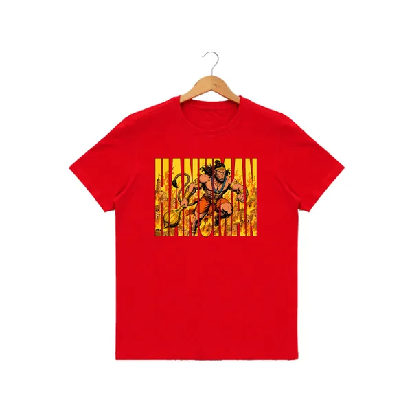 Mens_Graphic_Print_Round_Neck_T-Shirt_-_Hanuman_(170_Gsm_Single_Jersey)