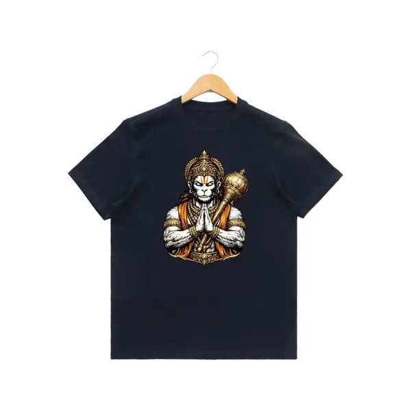 Mens_Graphic_Print_Round_Neck_T-Shirt_-_Hanuman_(170_Gsm_Single_Jersey)