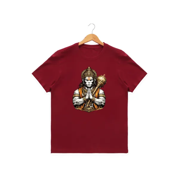 Mens_Graphic_Print_Round_Neck_T-Shirt_-_Hanuman_(170_Gsm_Single_Jersey)
