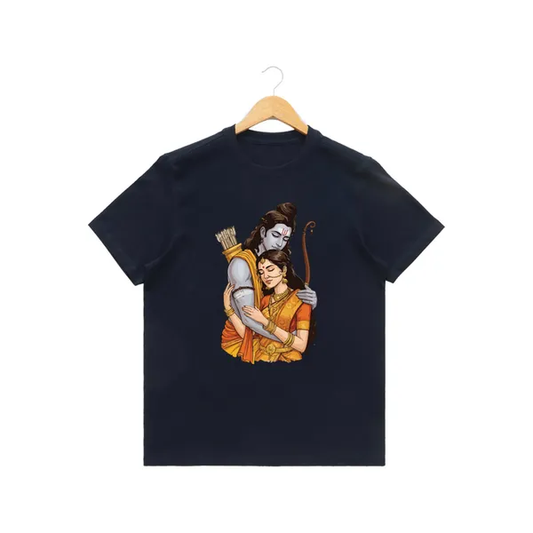 Mens_Graphic_Print_Round_Neck_T-Shirt_-_Jai_Shree_Ram_(170_Gsm_Single_Jersey)