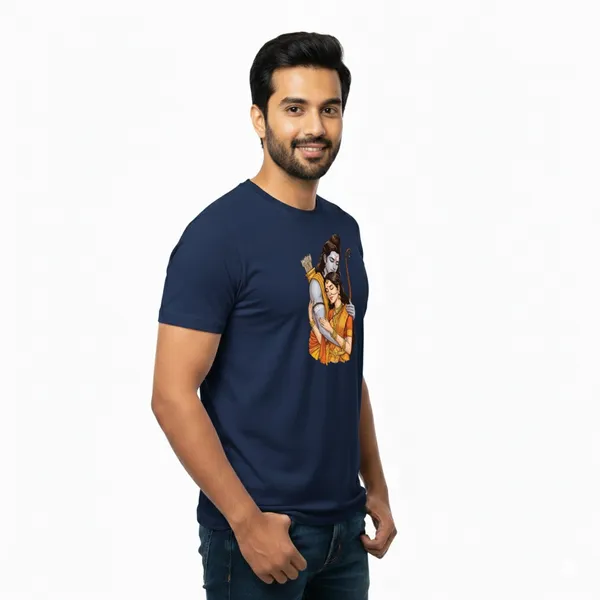 Mens_Graphic_Print_Round_Neck_T-Shirt_-_Jai_Shree_Ram_(170_Gsm_Single_Jersey)