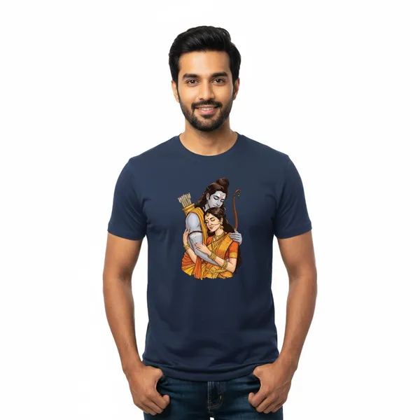 Mens_Graphic_Print_Round_Neck_T-Shirt_-_Jai_Shree_Ram_(170_Gsm_Single_Jersey)