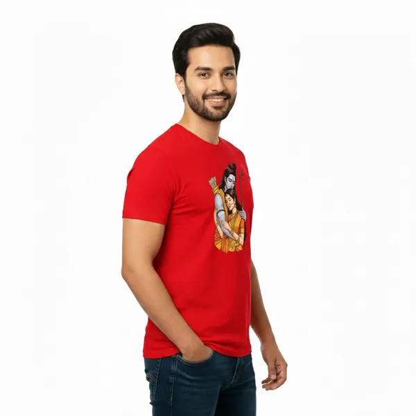 Mens_Graphic_Print_Round_Neck_T-Shirt_-_Jai_Shree_Ram_(170_Gsm_Single_Jersey)