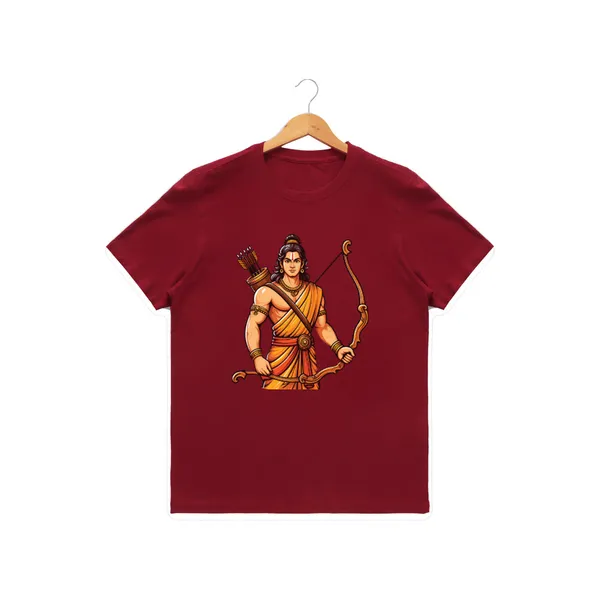 Mens_Graphic_Print_Round_Neck_T-Shirt_-_Jai_Shree_Ram_(170_Gsm_Single_Jersey)