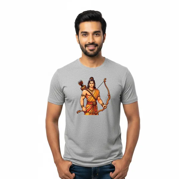 Mens_Graphic_Print_Round_Neck_T-Shirt_-_Jai_Shree_Ram_(170_Gsm_Single_Jersey)
