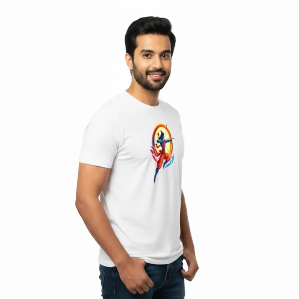 Mens_Graphic_Print_Round_Neck_T-Shirt_-_Jai_Shree_Ram_(170_Gsm_Single_Jersey)