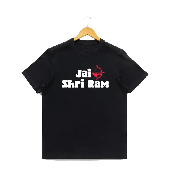 Mens_Graphic_Print_Round_Neck_T-Shirt_-_Jai_Shree_Ram_(170_Gsm_Single_Jersey)
