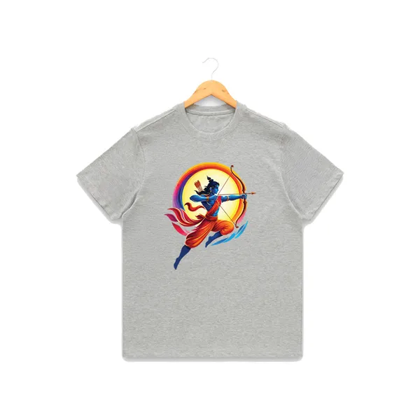 Mens_Graphic_Print_Round_Neck_T-Shirt_-_Jai_Shree_Ram_(170_Gsm_Single_Jersey)