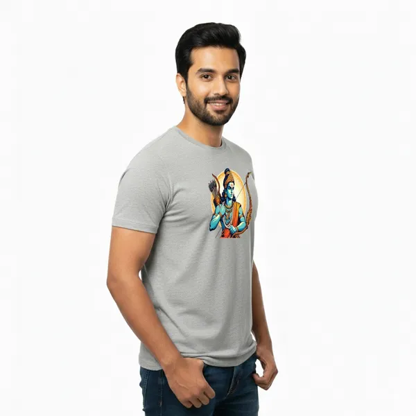 Mens_Graphic_Print_Round_Neck_T-Shirt_-_Jai_Shree_Ram_(170_Gsm_Single_Jersey)