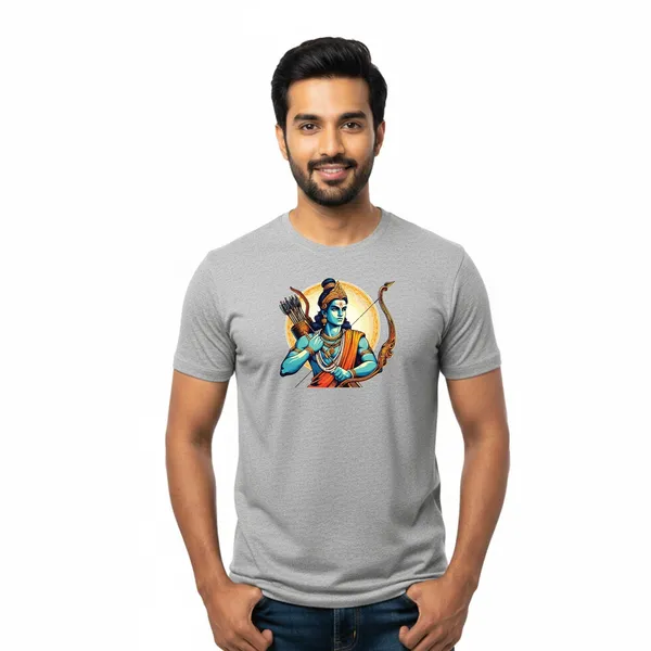 Mens_Graphic_Print_Round_Neck_T-Shirt_-_Jai_Shree_Ram_(170_Gsm_Single_Jersey)