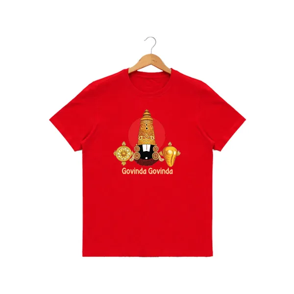 Mens_Graphic_Print_Round_Neck_T-Shirt_-_Tirupathi_Balaji_(170_Gsm_Single_Jersey)