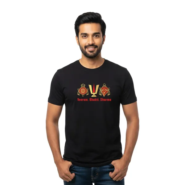 Mens_Graphic_Print_Round_Neck_T-Shirt_-_Tirupathi_Balaji_(170_Gsm_Single_Jersey)