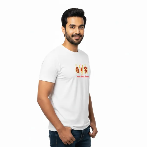 Mens_Graphic_Print_Round_Neck_T-Shirt_-_Tirupathi_Balaji_(170_Gsm_Single_Jersey)