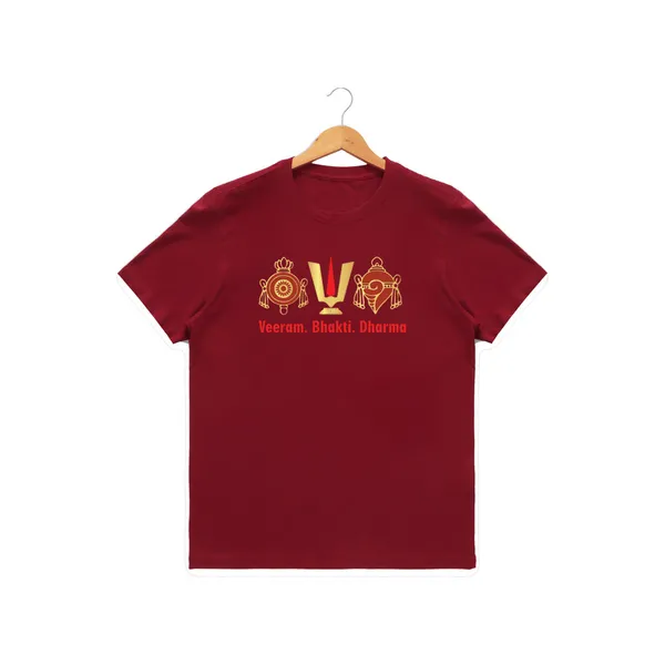 Mens_Graphic_Print_Round_Neck_T-Shirt_-_Tirupathi_Balaji_(170_Gsm_Single_Jersey)
