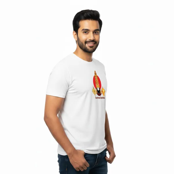 Mens_Graphic_Print_Round_Neck_T-Shirt_-_Tirupathi_Balaji_(170_Gsm_Single_Jersey)