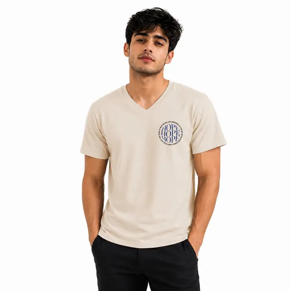 Mens_Graphic_Print_V_-_Neck_T-Shirt_-_190Gsm
