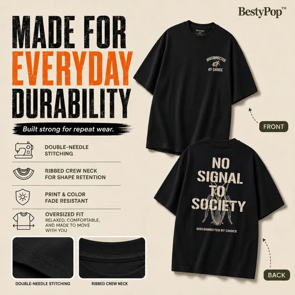 Mens_Oversized_T-Shirt_-_Disconnected_By_Choice