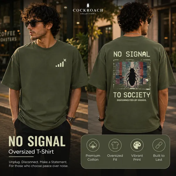 Mens_Oversized_T-Shirt_-_No_Signal_(225_Gsm_Heavyweight_Fabric)