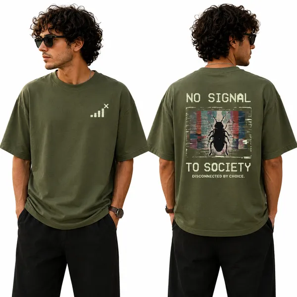 Mens_Oversized_T-Shirt_-_No_Signal_(225_Gsm_Heavyweight_Fabric)