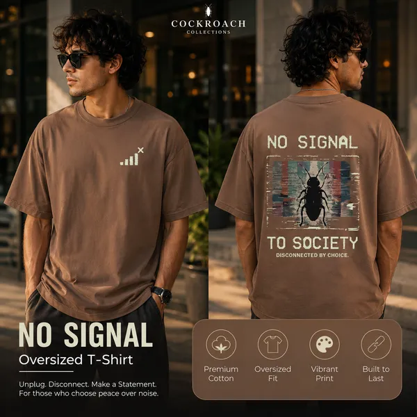 Mens_Oversized_T-Shirt_-_No_Signal_(225_Gsm_Heavyweight_Fabric)