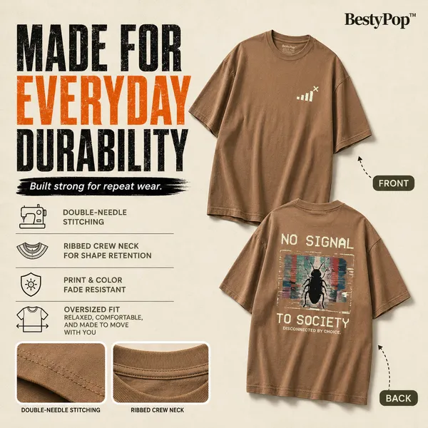 Mens_Oversized_T-Shirt_-_No_Signal_(225_Gsm_Heavyweight_Fabric)