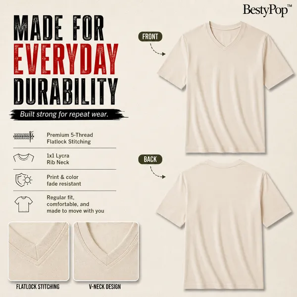 Mens_Plain_V_-_Neck_T-Shirt