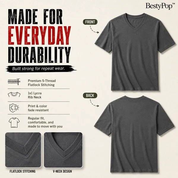 Mens_Plain_V_-_Neck_T-Shirt