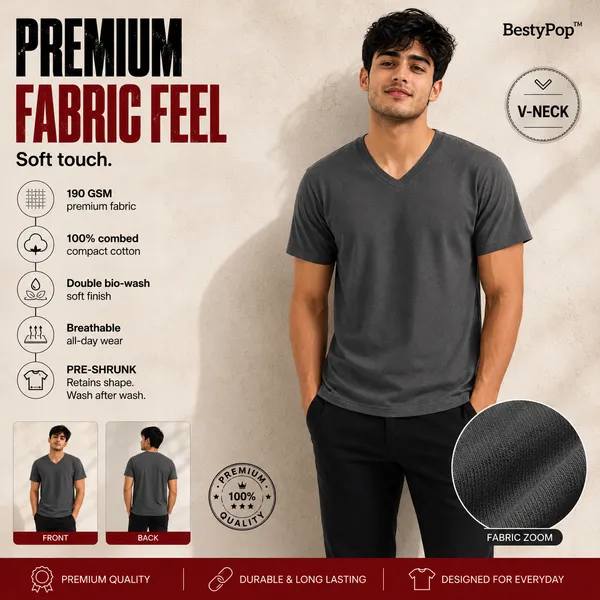 Mens_Plain_V_-_Neck_T-Shirt