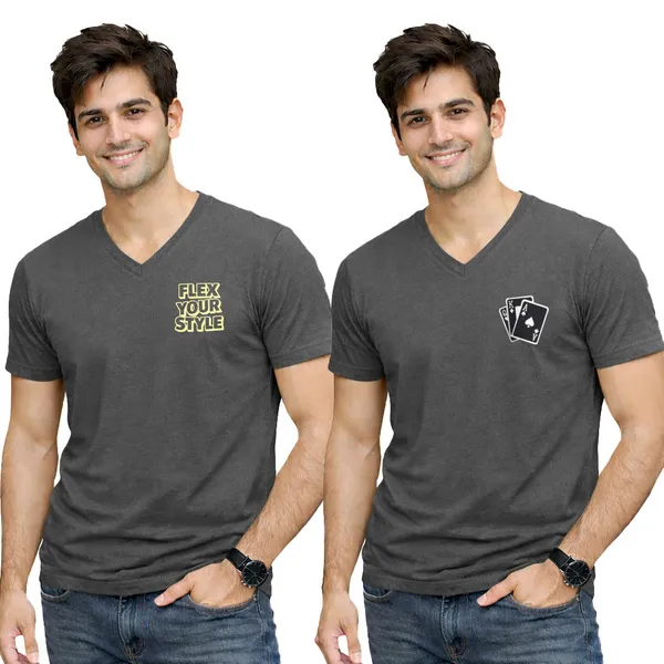 Mens_Plain_V_-_Neck_T-Shirt_-_Customize