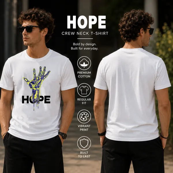Mens_Crew_Neck_T-Shirt_-_Hope_(170_Gsm_Single_Jersey)