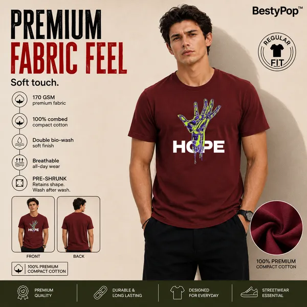 Mens_Crew_Neck_T-Shirt_-_Hope_(170_Gsm_Single_Jersey)