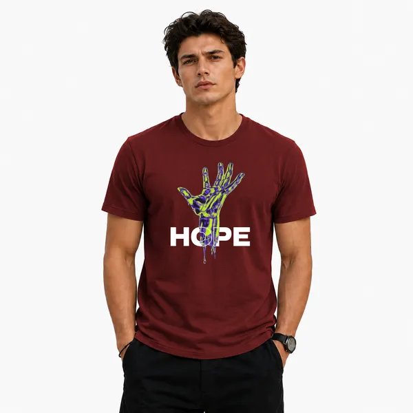 Mens_Crew_Neck_T-Shirt_-_Hope_(170_Gsm_Single_Jersey)