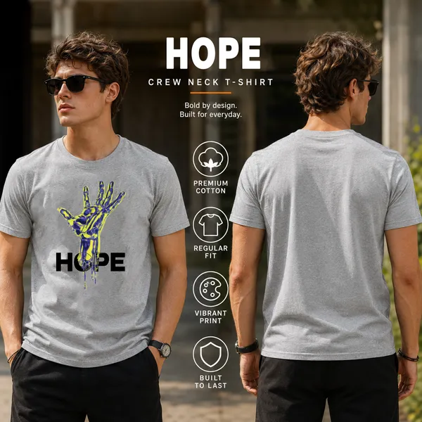 Mens_Crew_Neck_T-Shirt_-_Hope_(170_Gsm_Single_Jersey)