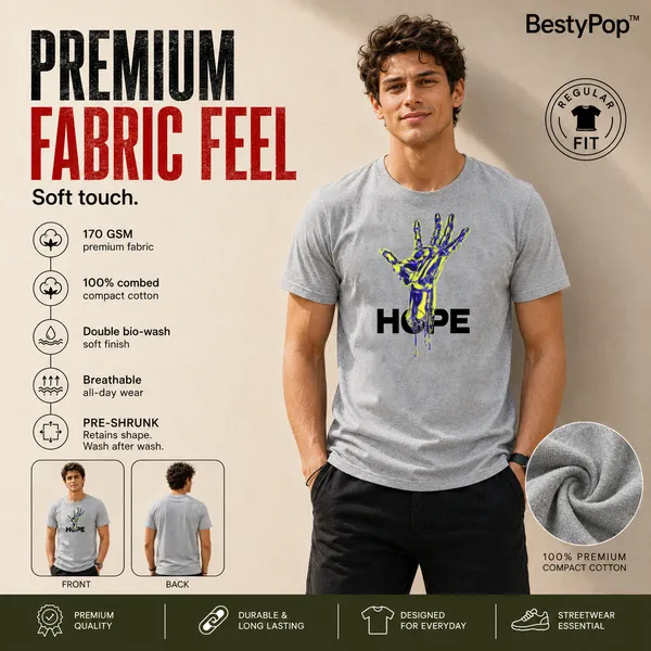 Mens_Crew_Neck_T-Shirt_-_Hope_(170_Gsm_Single_Jersey)