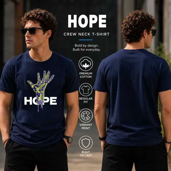 Mens_Crew_Neck_T-Shirt_-_Hope_(170_Gsm_Single_Jersey)