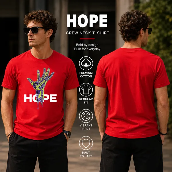 Mens_Crew_Neck_T-Shirt_-_Hope_(170_Gsm_Single_Jersey)