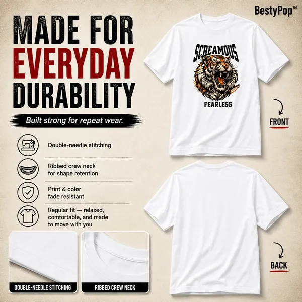 Mens_Crew_Neck_T-Shirt_-_Fearless_(170_Gsm_Single_Jersey)
