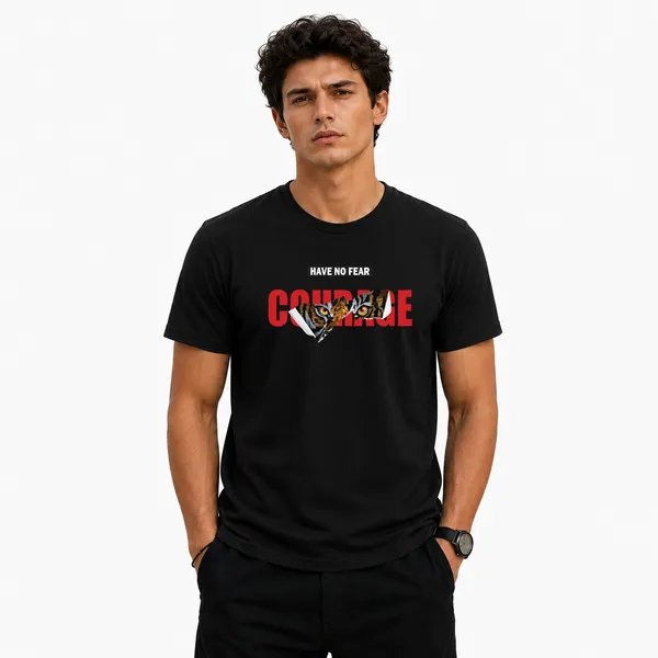 Mens_Crew_Neck_T-Shirt_-_Courage_(170_Gsm_Single_Jersey)