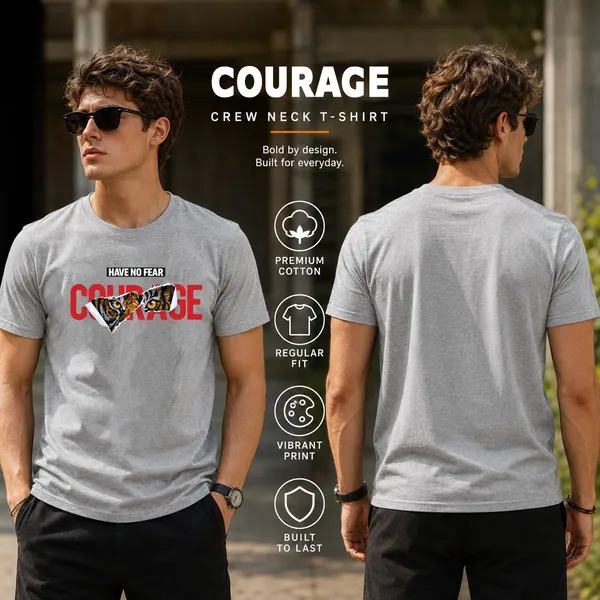 Mens_Crew_Neck_T-Shirt_-_Courage_(170_Gsm_Single_Jersey)