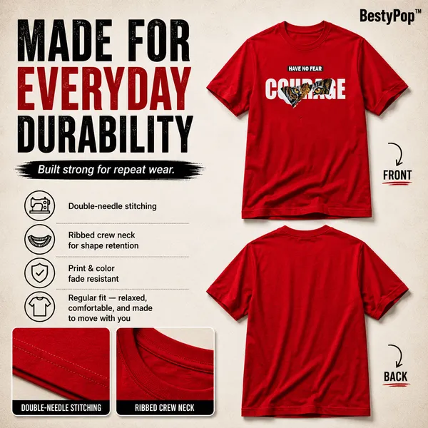 Mens_Crew_Neck_T-Shirt_-_Courage_(170_Gsm_Single_Jersey)