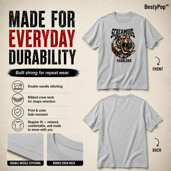 Mens_Crew_Neck_T-Shirt_-_Fearless_(170_Gsm_Single_Jersey)