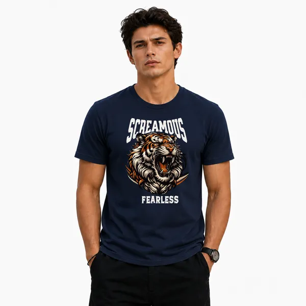 Mens_Crew_Neck_T-Shirt_-_Fearless_(170_Gsm_Single_Jersey)